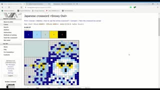 Nonograms - Snowy Owl