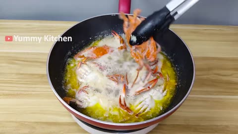 Garlic Butter Crab and Shrimp