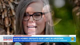 Democrat Katie Hobbs projected to win Arizona governor’s race
