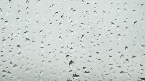 The Rain on the Glass