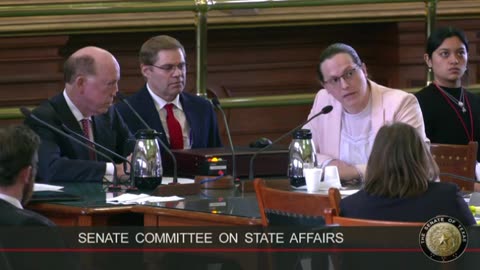Cody Pyke testifies in TX Senate Affairs Committee "No surgeries on Minors"