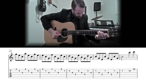 Wildwood Flower - Bluegrass Crosspicking Guitar Lesson (Sheet Music + TAB)