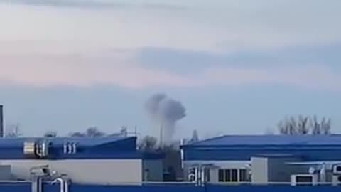 Likely missile attack in Kharkiv #Ukraine