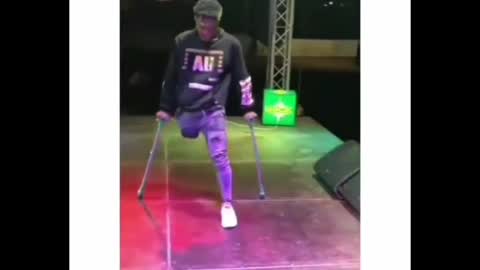 Viral dance/ video from a handicaped guy