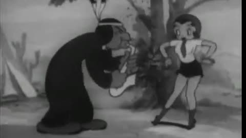 Late Nite, Black 'n White | Betty Boop | Rhythm on the Reservation | RetroVision TeleVision