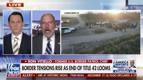 Ron Vitiello: "Title 42 would not be an issue if this administration followed the law."