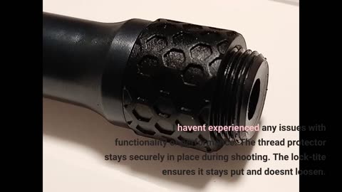 Customer Feedback: Backup Tactical 1/2X28 Honeycomb Thread Protector, Black