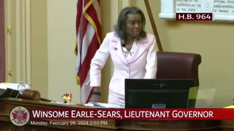 Winsome Sears Calls Transgender Lawmaker 'Sir', Chaos Erupts