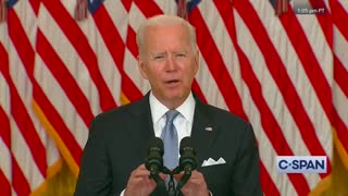 Biden Blames Everyone But Himself and Takes ABSOLUTELY NO Responsibility for Afghan Situation