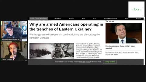 Early article on US Groups in Ukraine (Deep info) — Facts on Friday Jan 28 22 Review