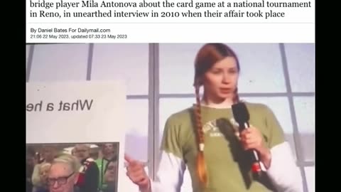 BILL GATES AFFAIR WITH MILA ANTONOVA OR IS SHE REALLY GRETA THUNBERG ?