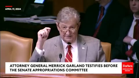 John Kennedy Asks Attorney General Merrick Garland Point Blank About Hunter Biden