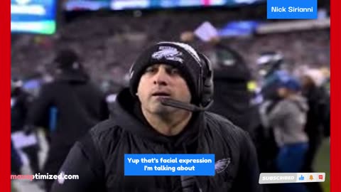Does Nick Sirianni have the MOST PUNCHABLE face in the NFL? Top 5 Punchable Coaches? #nflreactions