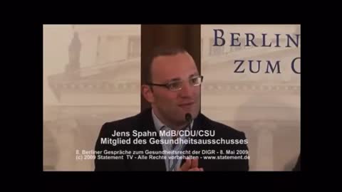 Jens Spahn sagte 2009 in aller Deutlichkeit den Herrn Lauterbach zu ignorieren