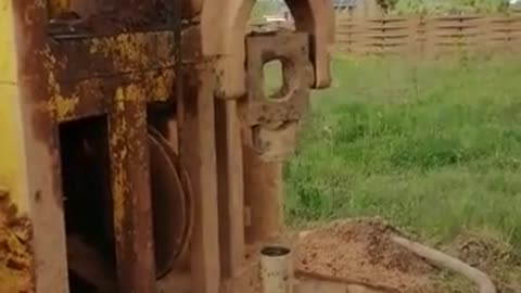 Drilling machine through up diesal