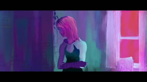 Spider-Man: Across the Spider-Verse - Gwen Comes out to Her Dad: Gwen
