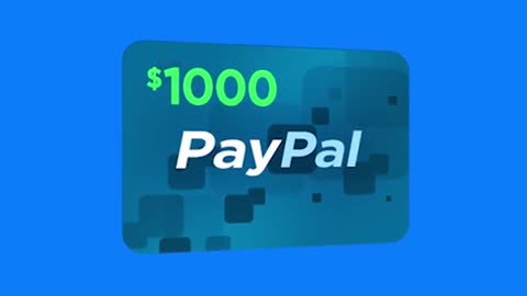 Win a 1000$ PayPal Gift Card