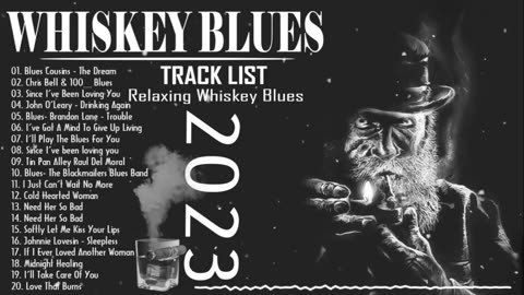 Whiskey Blues Music playlist | Best Of Slow Blues /Rock Ballads | Fantastic Elesectric Guitar Blues