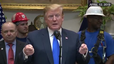 During a press conference about 5G Trump is asked about sanctuary cities