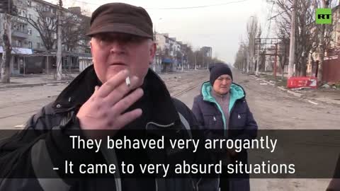 The residents of Azov showed themselves very brazenly at checkpoints