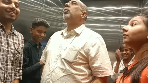 Farting prank in lift , funny video 🤣🤣😂😂