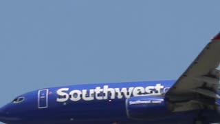 Boeing 737 800 operating as Southwest Flt 2802 arriving at St Louis Lambert Intl - STL