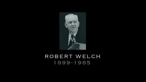 Mind blowing speech by Robert Welch in 1958 predicting Insiders plans to destroy America