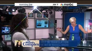 THROWBACK CLIP - Russell Brand DESTROYS MSNBC LIVE IN STUDIO
