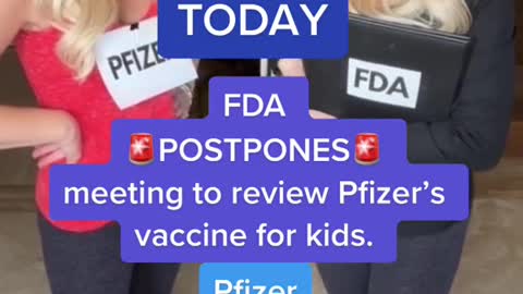 FDA postpones meeting to review Pfizer’s Covid19