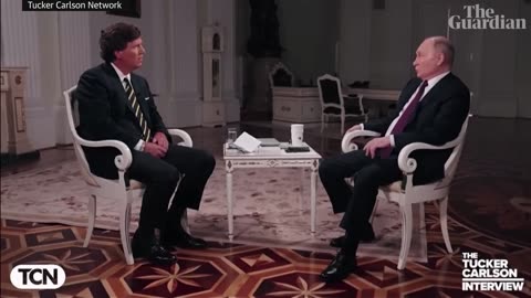 Vladimir Putin tells Tucker Carlson US should stop arming Ukraine to end war