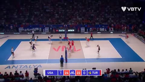 USAvsTUR Highlights weeks Women's vnl