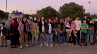 Afghan girls' soccer team settle in Portugal