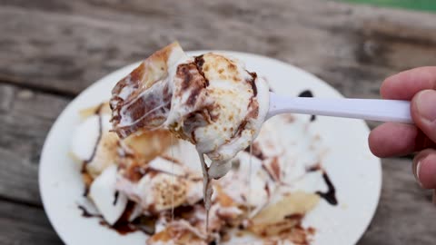 Popular Roti Lady In Chiang Mai Thailand - Marshmallow Roti