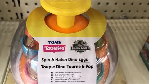Tomy Toomies Spin and Hatch Dino Eggs