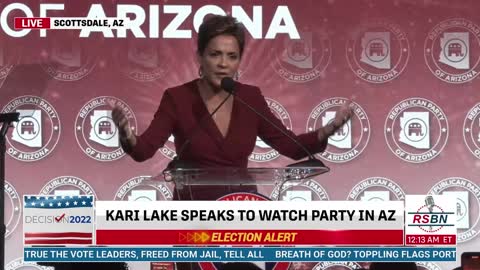 Kari Lake Speech: Midterm Election Results 11/8/22