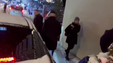 WATCH: Klaus Schwab RUNS Away from Reporter