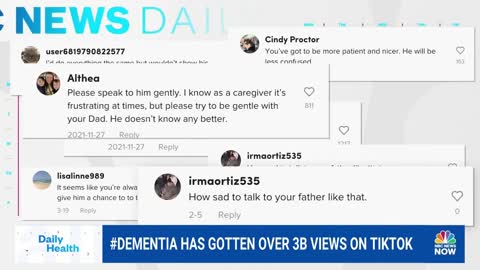 TikTok's #Dementia Is Receiving Billions Of Views And Highlights Taking Care Of Aging Family Members