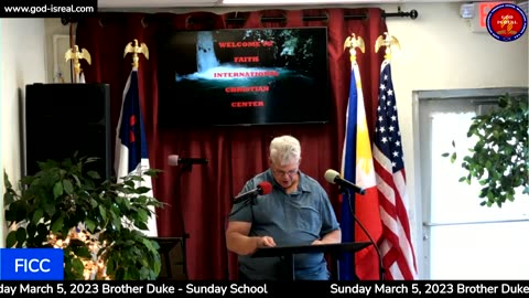 March 5, 2023 Sunday School: The Tabernacle - Brother Duke Miles