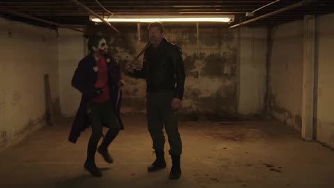 JOKER vs NEGAN Dance off (featuring HARLEY QUINN and PENNYWISE)