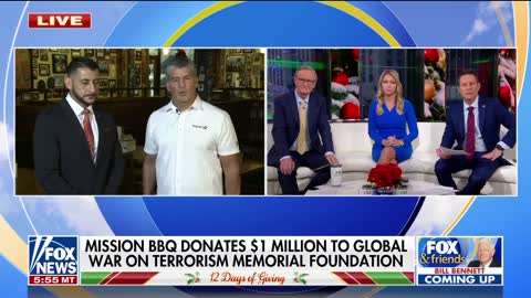 Mission BBQ donates more than $1 million to Global War on Terrorism Memorial Foundation