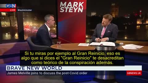 James Melville con Mark Steyn de GB News