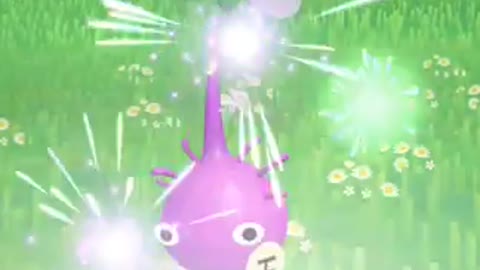 Pikmin Bloom-Purple Pikmin With Sticker