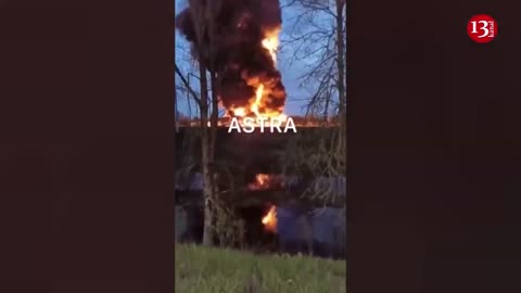 Ukrainian drones hit oil and metallurgical plants on territory of Russia – images of fierce fire