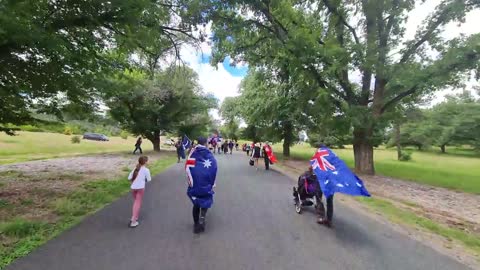 LIVE FROM CANBERRA: Governor General Protest 07/02/2022 Video 4 of 4