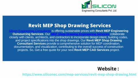 Revit MEP Shop Drawing and Drafting Services
