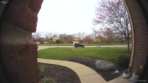 Dad Takes One For the Team During Baseball Practice With Daughter