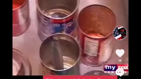 Incredibly troubling: Linings of food cans appears to be toxic
