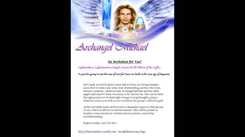 Archangel Michael Week 41 Message Angelic Warrior Group