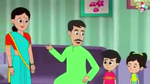 Musical Chair - Monsoon Special Indoor Games | English Cartoon | Moral Stories | PunToon Kids