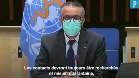 2021: Tedros from WHO says testing, isolation, contact tracing will stay even with a vaccine at hand